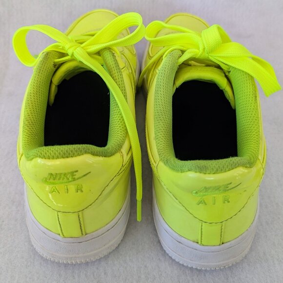 Kids Nike Air Force 1 Volt Size 5.5 - Picture 4 of 5